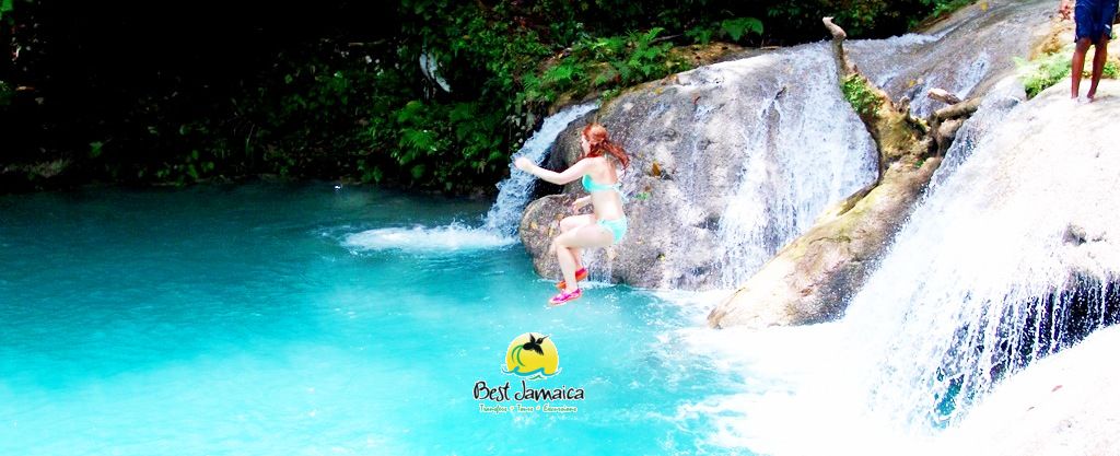 Blue Hole Secret Falls Jamaica