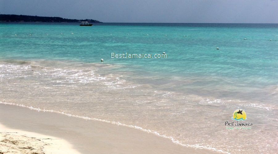 Negril Jamaica beach scene