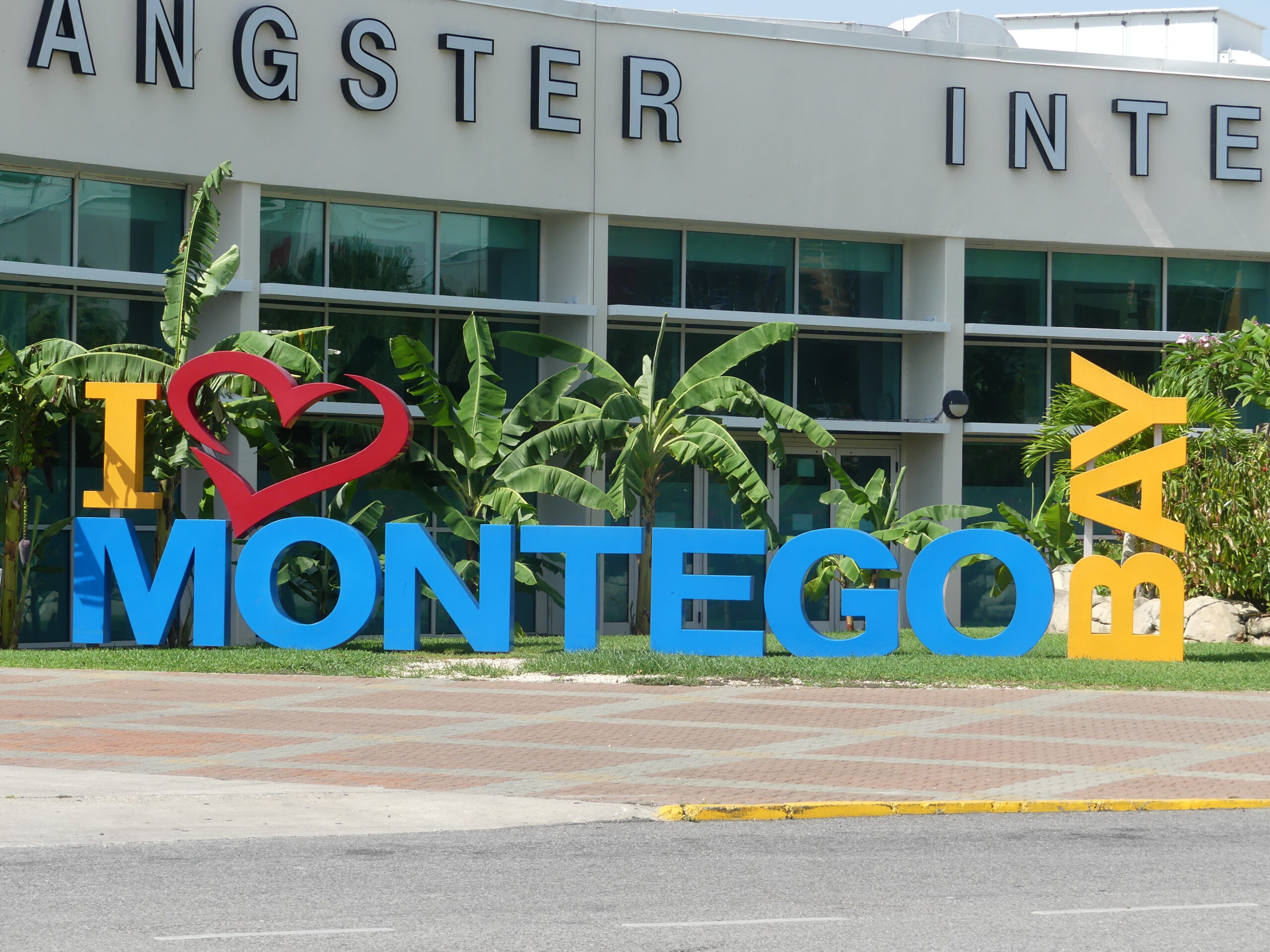 Montego Bay Airport arrival area