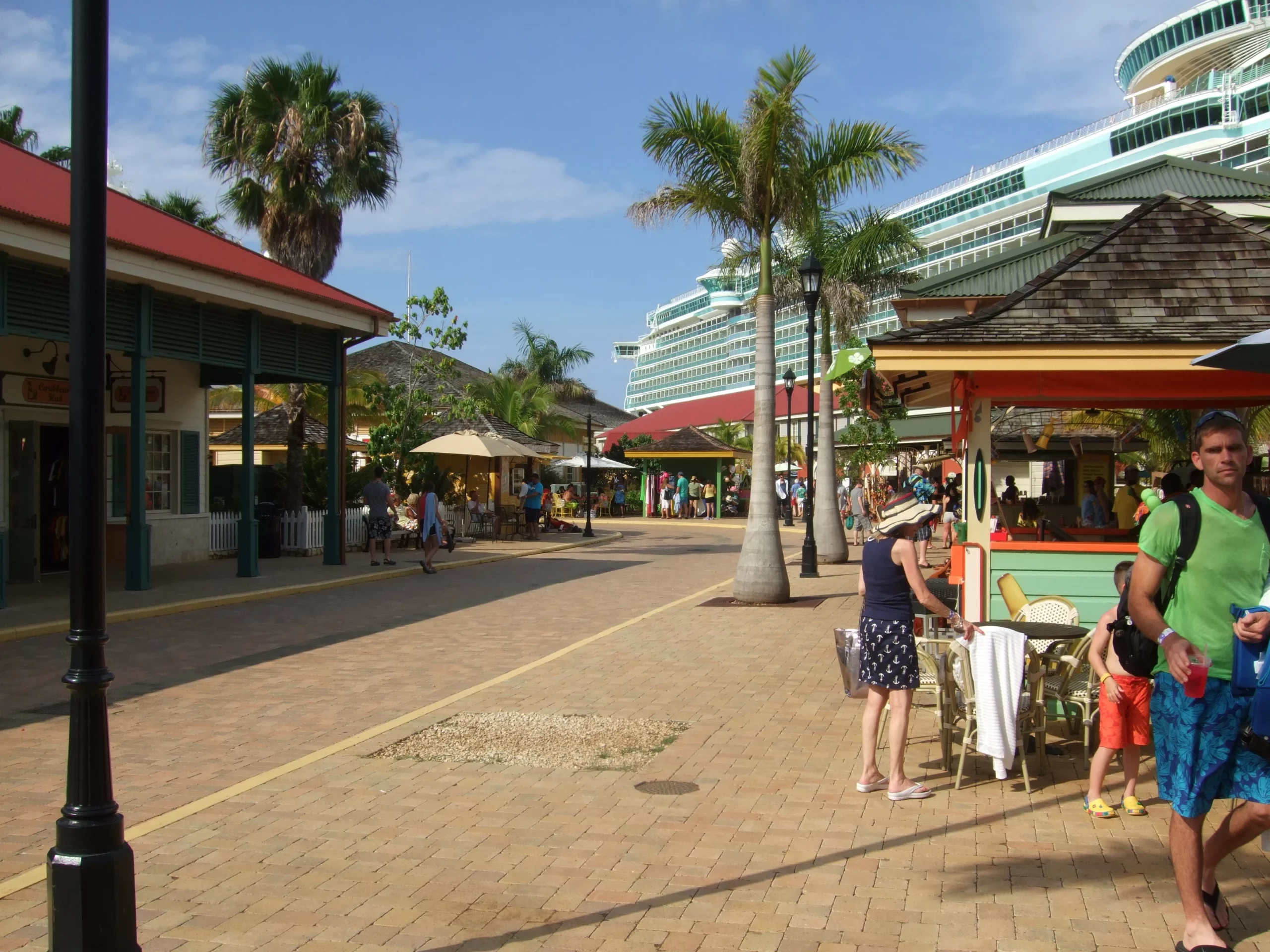 Falmouth Jamaica port view