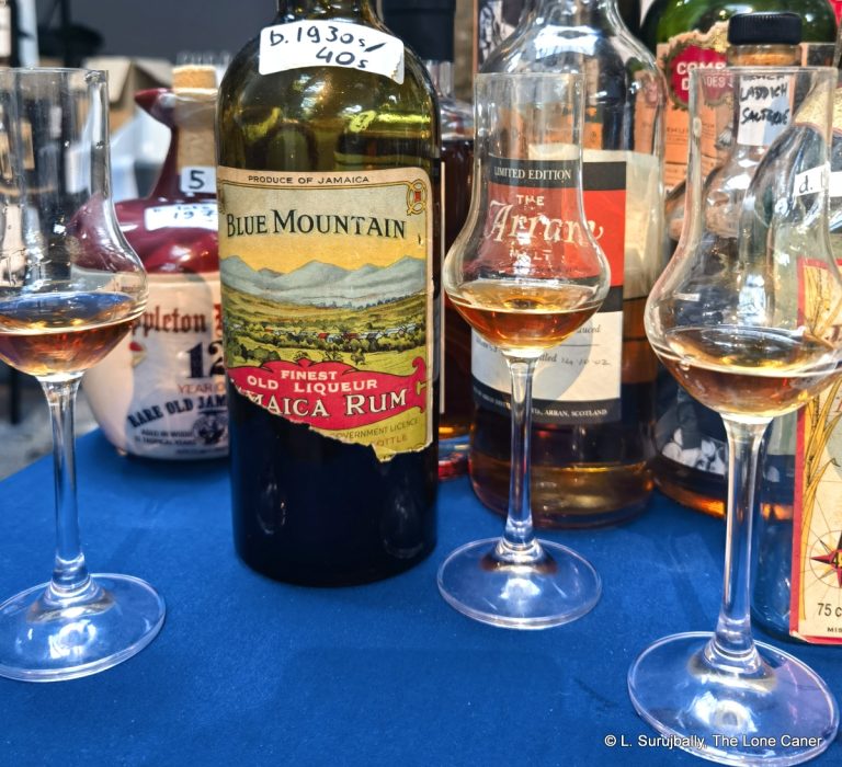 Selection of Jamaican rum bottles