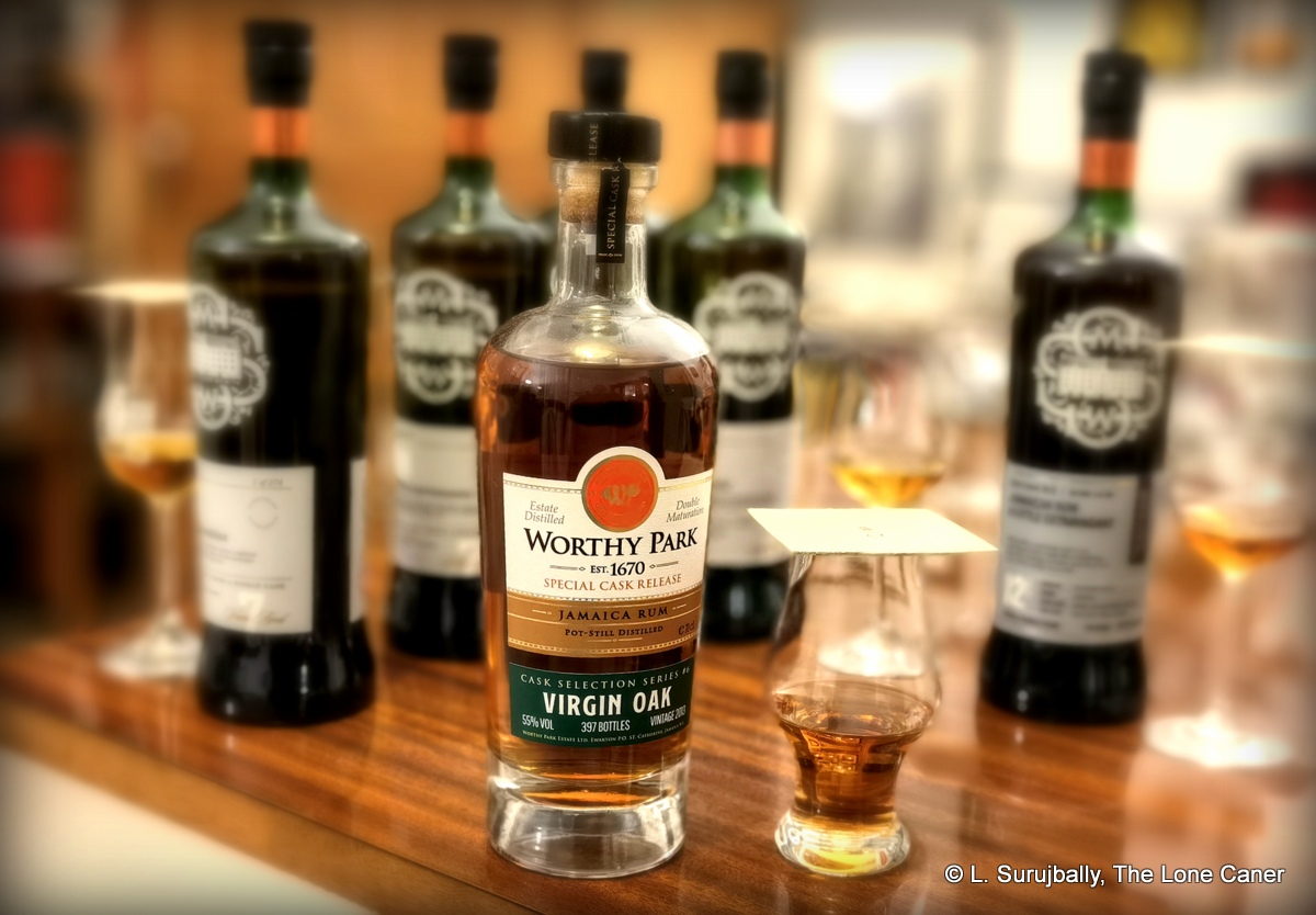 Rums of Jamaica display bottles