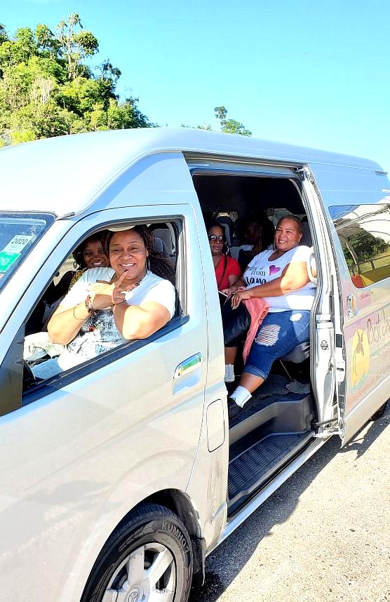Group airport transportation in Jamaica