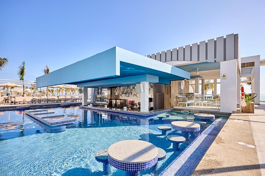 Riu Palace Aquarelle in the Falmouth area, Jamaica