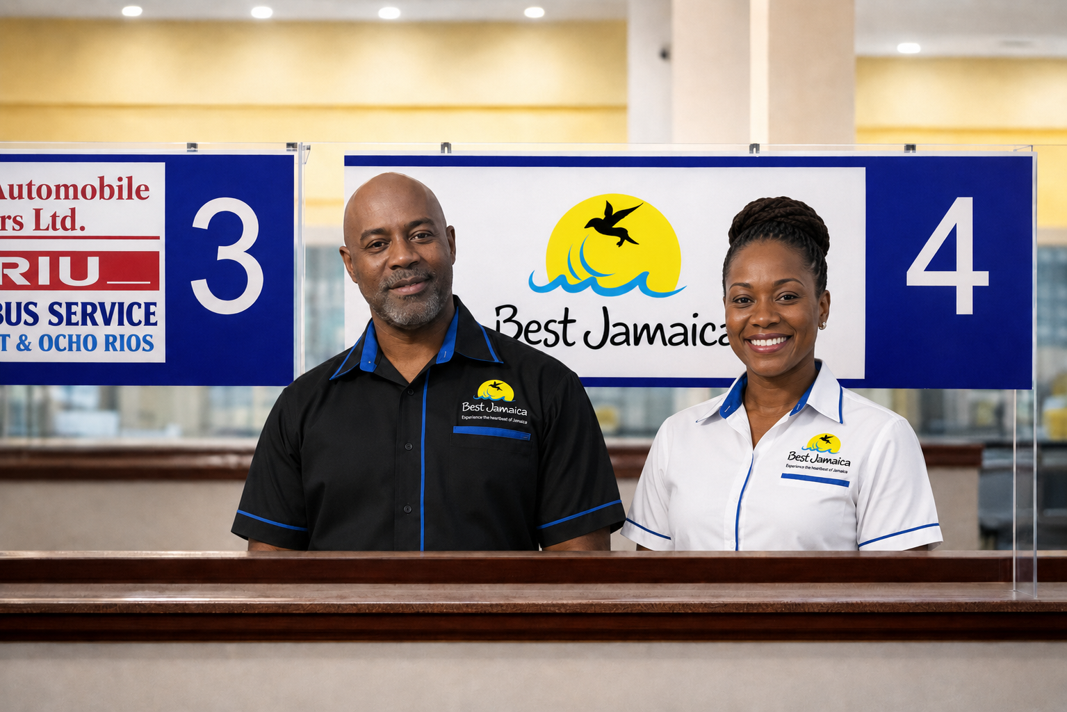 Desk 4 at Montego Bay Airport