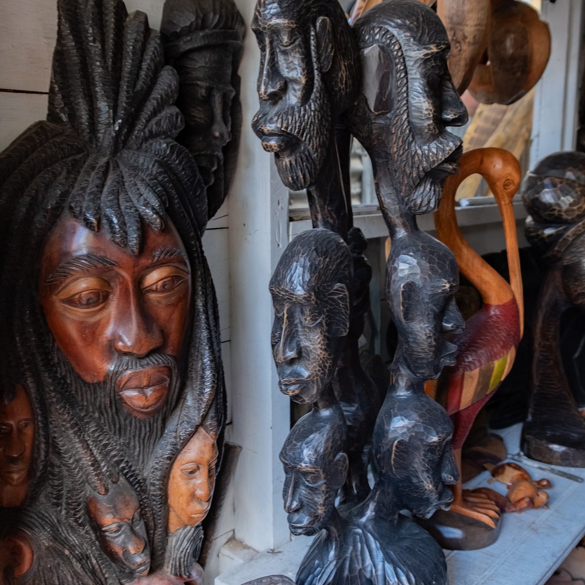 Jamaican artisan products at Sangster Airport